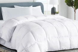 COHOME Quilted King Size Comforter -All-Season Down Alternative Duvet Insert