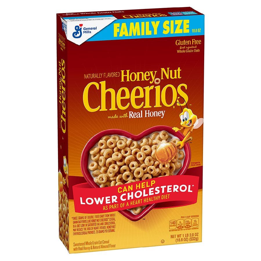 2 Cheerios Honey Nut Cereals