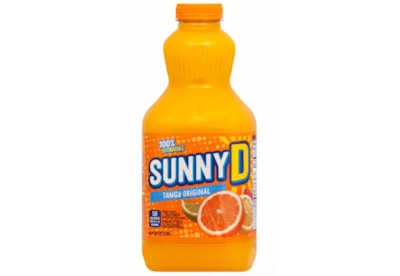 5 SunnyD Juice Bottles