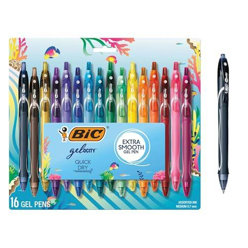 BIC Gel-ocity Gel Pens