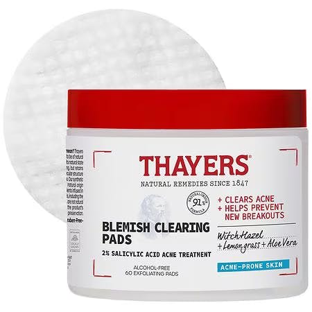 2 Thayers Blemish Clearing Pad Jars