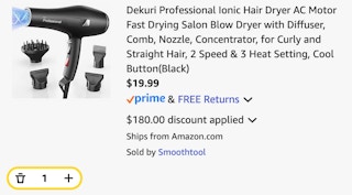 hair dryer