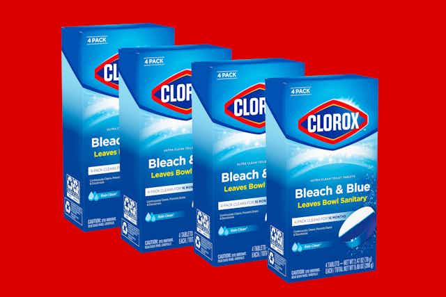 4 Clorox Ultra Clean Toilet Tablets, as Low as $8.53 Each on Amazon card image