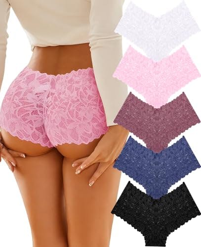 Lace Boyshorts 5-Pack