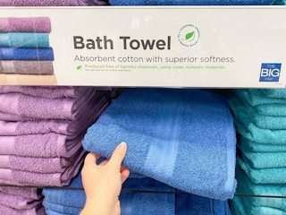 the big one bath towels on shelf at kohls
