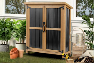 outdoor storage cabinet