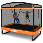 Costway Kids' Trampoline w/ Swing