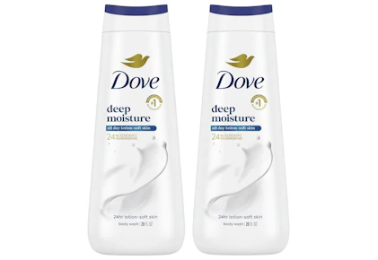 2 Dove Body Washes