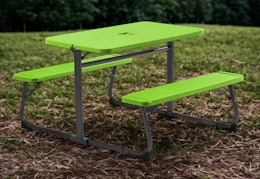 Price Drop on Kids' Picnic Table at Walmart — Now $24.50 in Select Colors card image
