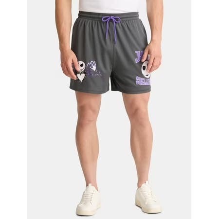 Disney Men's Graphic Mesh Shorts