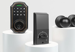 Smart Keyless-Entry Door Locks on Amazon — Prices Starting at $28 card image