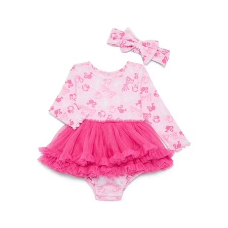 Barbie Kids' Tutu Bodysuit Set