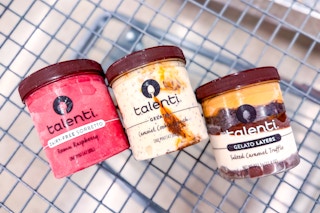 talenti gelato in shopping cart
