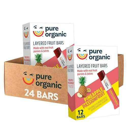 Pure Organic Fruit Bars 24-Pack
