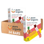 Pure Organic Fruit Bars 24-Pack