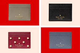 card holders on a grid