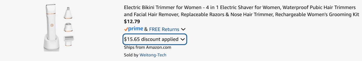 Amazon Bikini Trimmer 2025