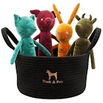 Noah & Paw Luxury Dog Toy Basket Set