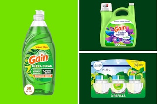 Gain Household Essentials: Dish soap, Laundry Softener, and Air freshner