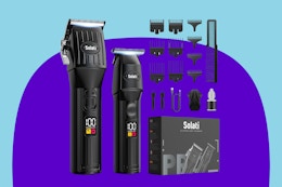 Grab This Set of Hair Clippers With Accessories for $18 on Amazon card image