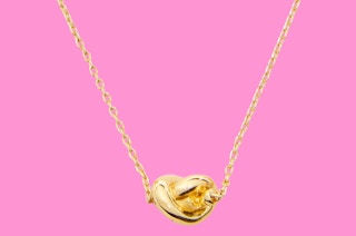 a kate spade sailors knot necklace