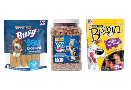 3 Purina Pet Treats
