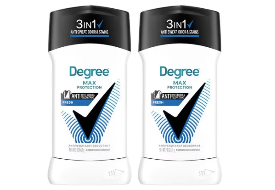 2 Degree Antiperspirant Deodorants