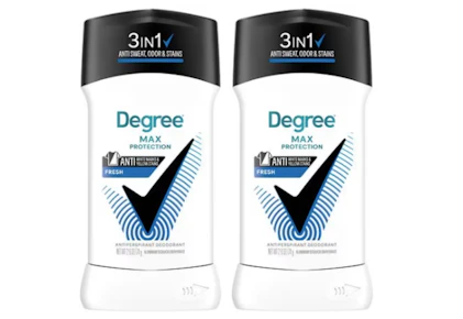2 Degree Antiperspirant Deodorants