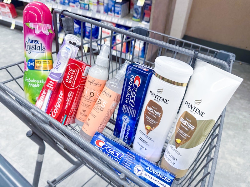 purex crest colgate sheamoisture pantene haul walgreens