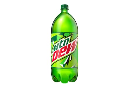 4 Mtn Dew Soda 2-Liters