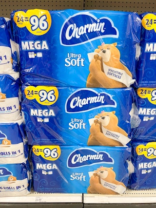 Charmin toilet paper at Target