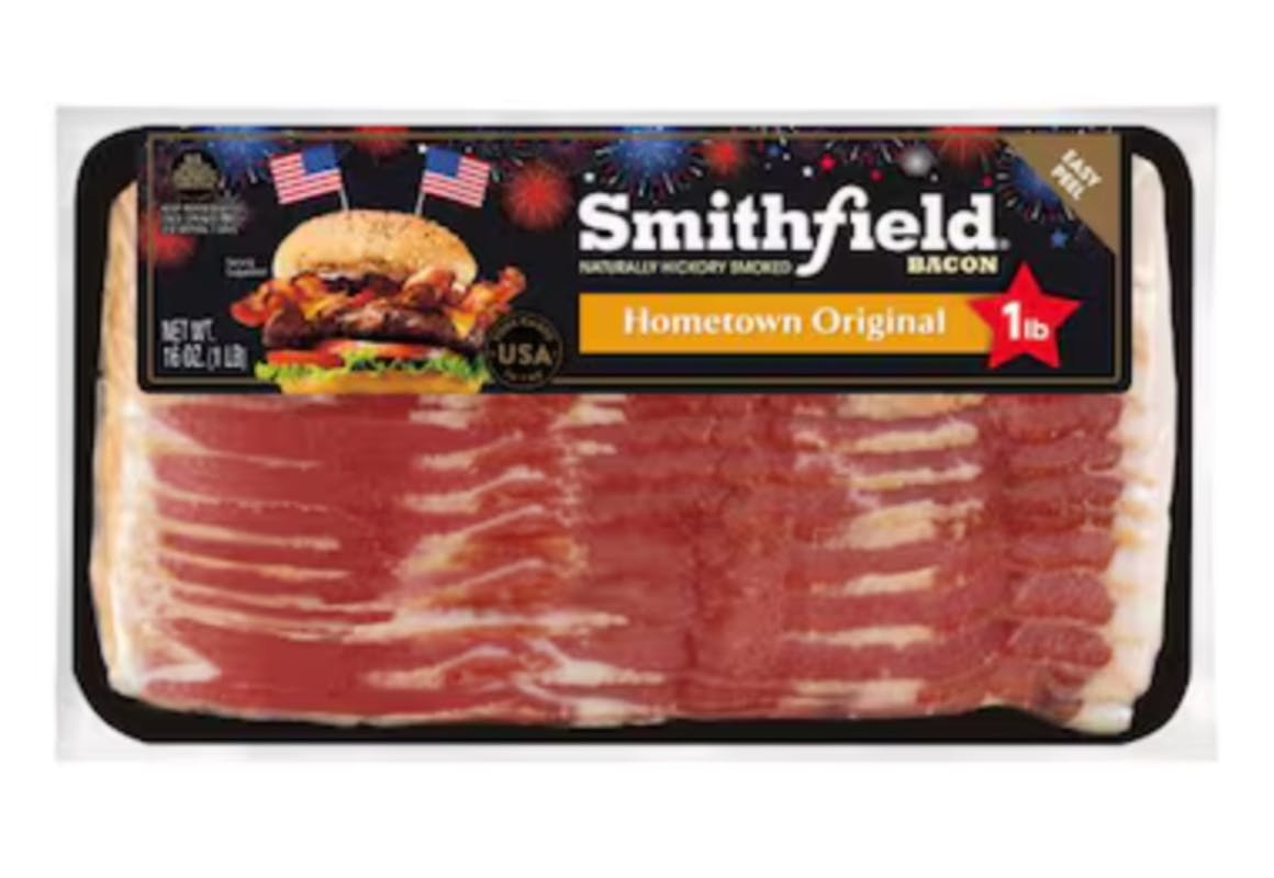 2 Smithfield Bacon Packs