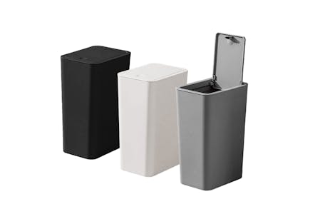 Slim Trash Can Set