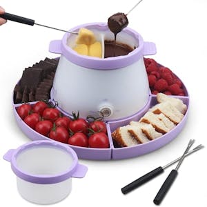 Electric Fondue Set w/ 2 Pots