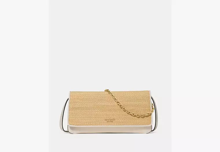 Kate Spade Ivy Straw Crossbody Bag
