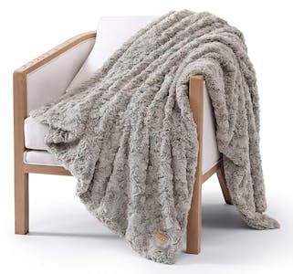 UGG Adalee Faux Fur Throw Blanket