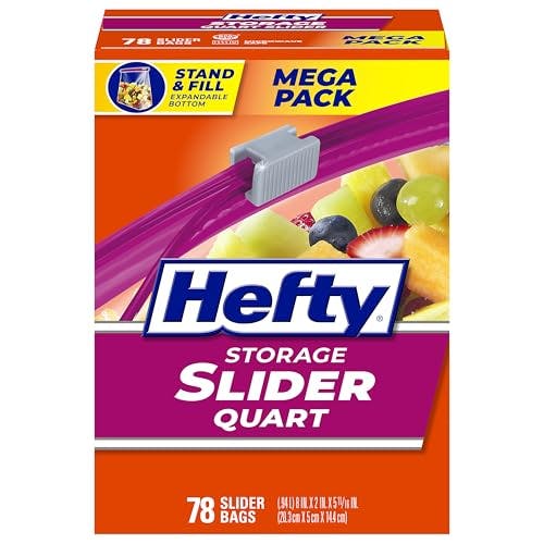 Hefty Slider Storage Bags