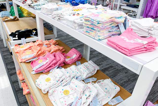 Children's Apparel Sale at Target: $2.66 Shorts or Tops card image