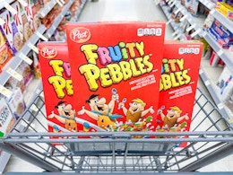 Fruity Pebbles Cereal: Get 3 for $1.83 Each at Walgreens card image