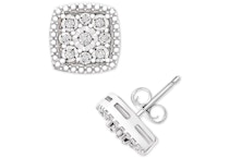 Macy's Diamond Stud Earrings