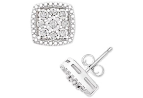 Macy's Diamond Stud Earrings