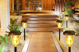 Outdoor Solar Pathway Light 2-Pack, Just $6.29 on Amazon card image