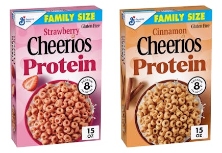 2 Cheerios Protein Cereal Boxes