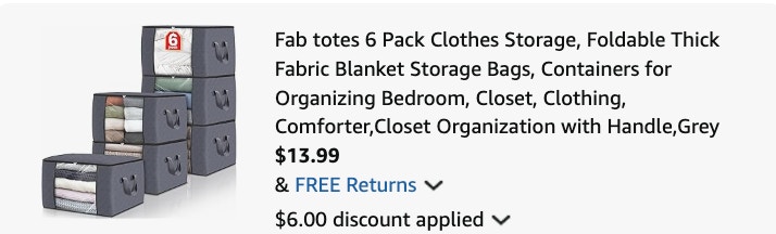 Fab totes cart