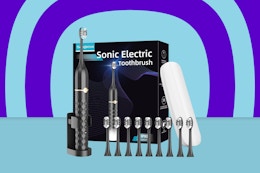 Electric Toothbrush Set, Only $9 for Amazon Black Friday card image