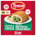 2 Tyson Stuffed Chicken Breasts Boxes