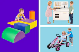 Jungle gym, Play Kitchen and Go Kart