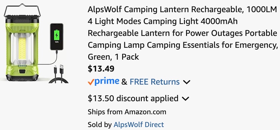 amazon-rechargeable-camping-lantern-cart