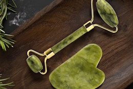 a gua sha set on a table