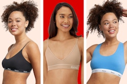 Hanes Bras and Bralettes: Pay as Little as $3 per Bra After Walmart Cash card image